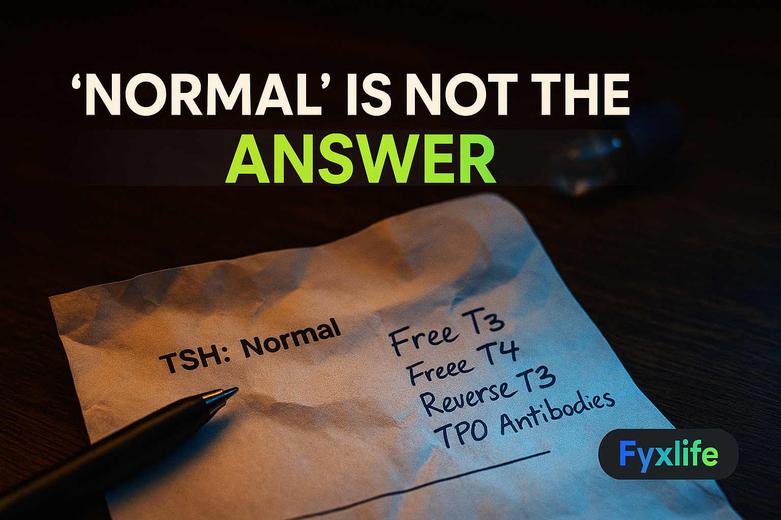 Full Thyroid Panel: What to Test and How to Ask