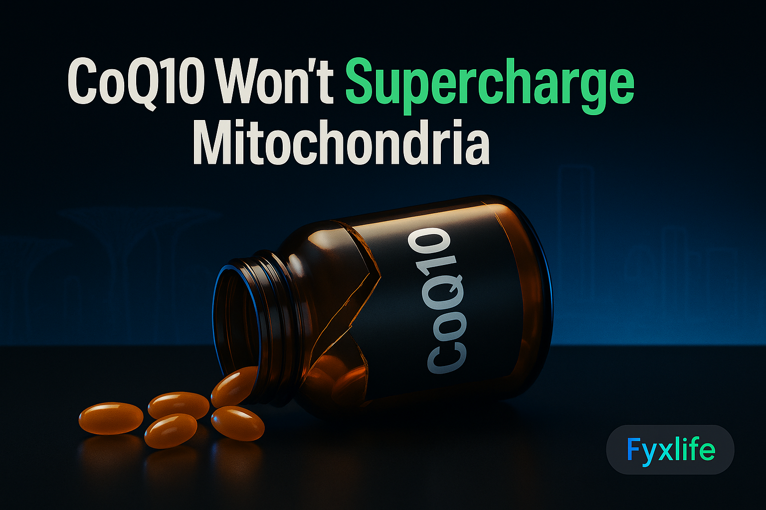 CoQ10 and Mitochondria: What the Evidence Actually Shows