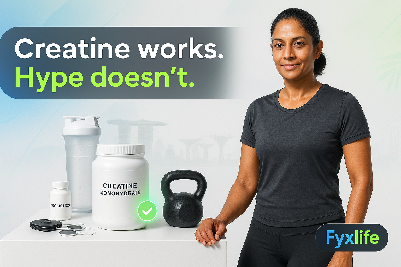 Creatine, EMS & Probiotics for Muscle: Evidence Verdict