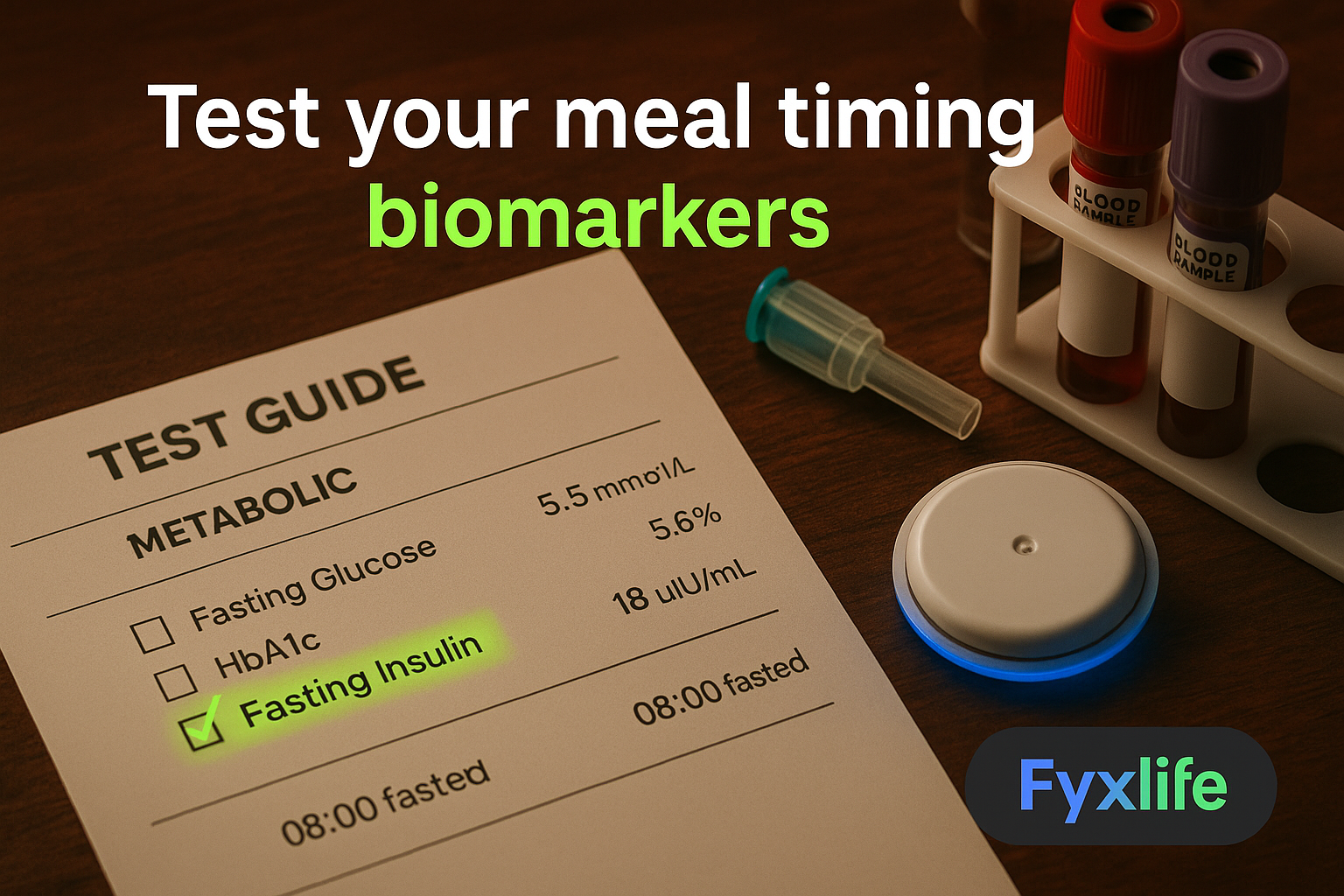 Meal Timing & Circadian Rhythm: What to Test